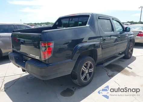 2014 Honda Ridgeline Sport from USA, damaged, VIN 5FPYK1F72EB012416